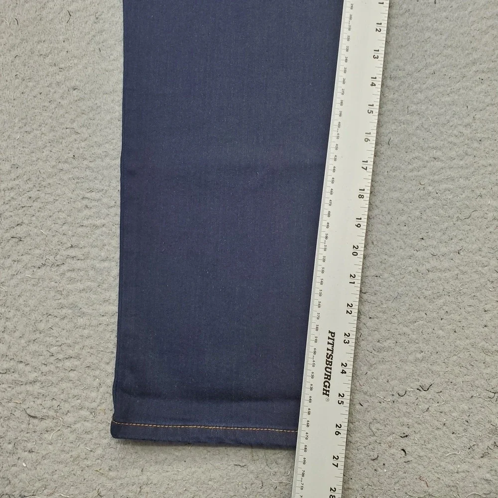 Gloria Vanderbilt Amanda Tapered Leg Jeans Womens 16P Blue Denim Classic Rise
